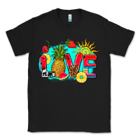 Black love summer fruit and sun Classic Tee - AdoDesignShop
