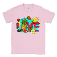 Bubblegum Pink love summer fruit and sun Classic Tee - AdoDesignShop