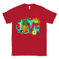Red love summer fruit and sun Classic Tee - AdoDesignShop