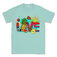 Seafoam love summer fruit and sun Classic Tee - AdoDesignShop