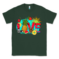 Sports Green love summer fruit and sun Classic Tee - AdoDesignShop
