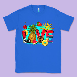 Love Summer Fruit And Sun Classic Tee Designed By Adodesignshop