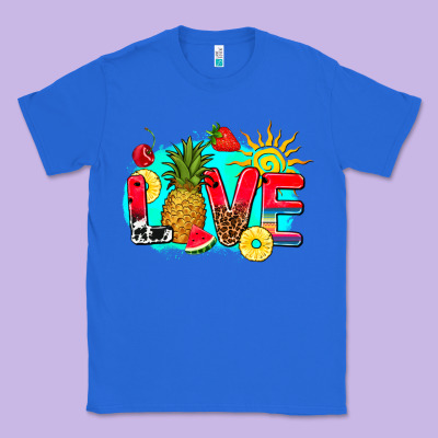Love Summer Fruit And Sun Classic Tee Designed By Adodesignshop