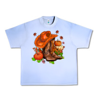 Grape Ice fall pumpkins  cowgirl  and roses Urban Heavy Tee - AdoDesignShop