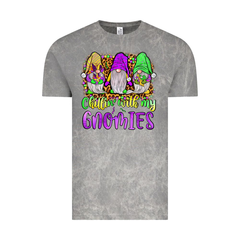 Mardi Gras Chillin' With My Gnomies Vintage Tee by JahusDesignShop | Teevron