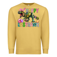 Antique Gold Happy Eastrawr Easter Premium Sweatshirt - BundleAndBundleShop