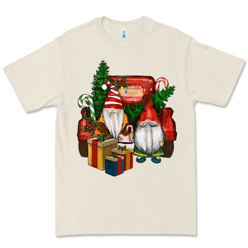 Christmas Truck And Gnome Premium Tee by RanaPortraitStore | Teevron