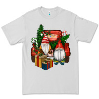 Dove Grey Christmas Truck And Gnome Premium Tee - RanaPortraitStore