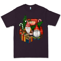 Plum Christmas Truck And Gnome Premium Tee - RanaPortraitStore