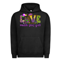 Pigment Black Love Mardi Gras Y'all Urban Hoodie - HowdyJamesFarm