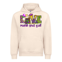 Sandshell Love Mardi Gras Y'all Urban Hoodie - HowdyJamesFarm