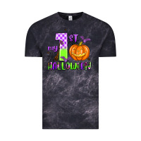 Cloud Black my first halloween pumpkin Vintage Tee - AdoDesignShop