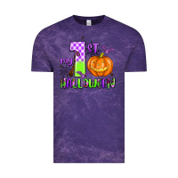 Cloud Purple my first halloween pumpkin Vintage Tee - AdoDesignShop