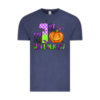 Vintage Denim my first halloween pumpkin Vintage Tee - AdoDesignShop