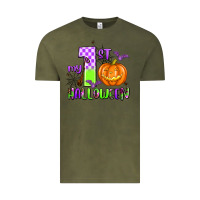 Vintage Olive my first halloween pumpkin Vintage Tee - AdoDesignShop
