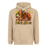 Mushroom my first thanksgiving with turkey bbs Heavyweight Hoodie - BundleAndBundleShop