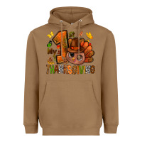 Toasted Coconut my first thanksgiving with turkey bbs Heavyweight Hoodie - BundleAndBundleShop