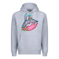 Heather Grey Eared Turquoise Pink Easter Lips Premium Hoodie - Bettercallsaul