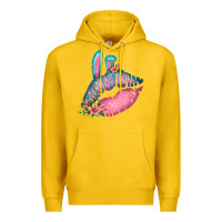 Lemon Eared Turquoise Pink Easter Lips Premium Hoodie - Bettercallsaul