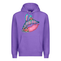 Purple Eared Turquoise Pink Easter Lips Premium Hoodie - Bettercallsaul