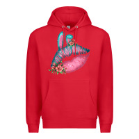Red Eared Turquoise Pink Easter Lips Premium Hoodie - Bettercallsaul