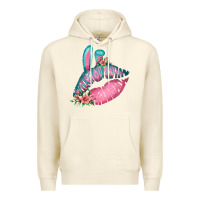 Sandshell Eared Turquoise Pink Easter Lips Premium Hoodie - Bettercallsaul