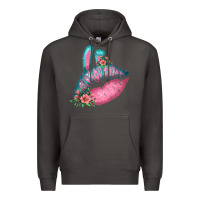 Smoke Eared Turquoise Pink Easter Lips Premium Hoodie - Bettercallsaul