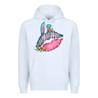White Eared Turquoise Pink Easter Lips Premium Hoodie - Bettercallsaul