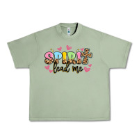 Oil Green spirit lead me Urban Heavy Tee - Artiststas