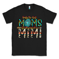 Black Only The Best Moms Get Promoted To Mimi Classic Tee - CowhideDigitalArt