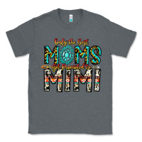 Charcoal Heather Only The Best Moms Get Promoted To Mimi Classic Tee - CowhideDigitalArt