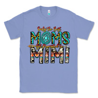 Colony Blue Only The Best Moms Get Promoted To Mimi Classic Tee - CowhideDigitalArt