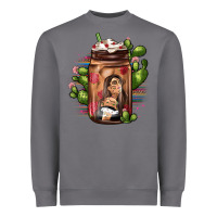 Storm mexican coffee cup cactus Heavyweight Sweatshirt - JahusDesignShop