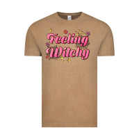 Vintage Coffee feeling witchy Vintage Tee - AdoDesignShop