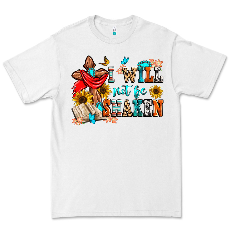 I Will Not Be Shaken Premium Tee by Zillion Design Studio | Teevron