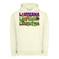 Pigment Pistachio Louisiana Louisiana Louisiana Urban Hoodie - HowdyJamesFarm