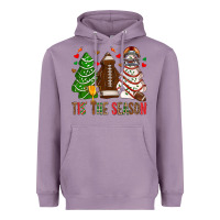 Lavender tis' the season american football christmas cakes bbs Heavyweight Hoodie - BundleAndBundleShop