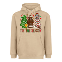 Mushroom tis' the season american football christmas cakes bbs Heavyweight Hoodie - BundleAndBundleShop