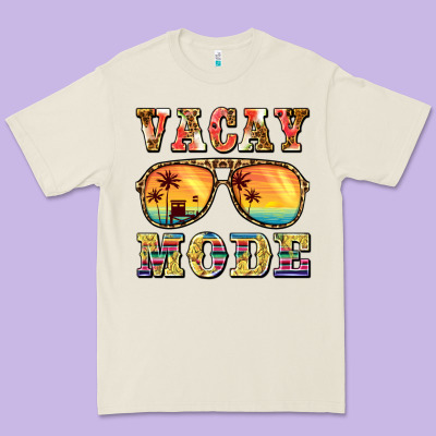 Vacay Mode Premium Tee Designed By Barkaloodesign
