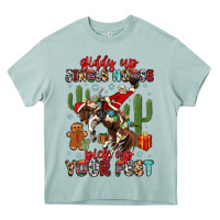 Giddy Up Jingle Horse Pick Up Your Feet Heavy Core Tee | Teevron