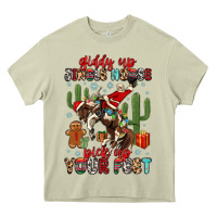 Mossy giddy up jingle horse pick up your feet Heavy Core Tee - MaliasSmallBusiness