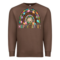 Chestnut Happy Easter Rainbow Premium Sweatshirt - BundleAndBundleShop