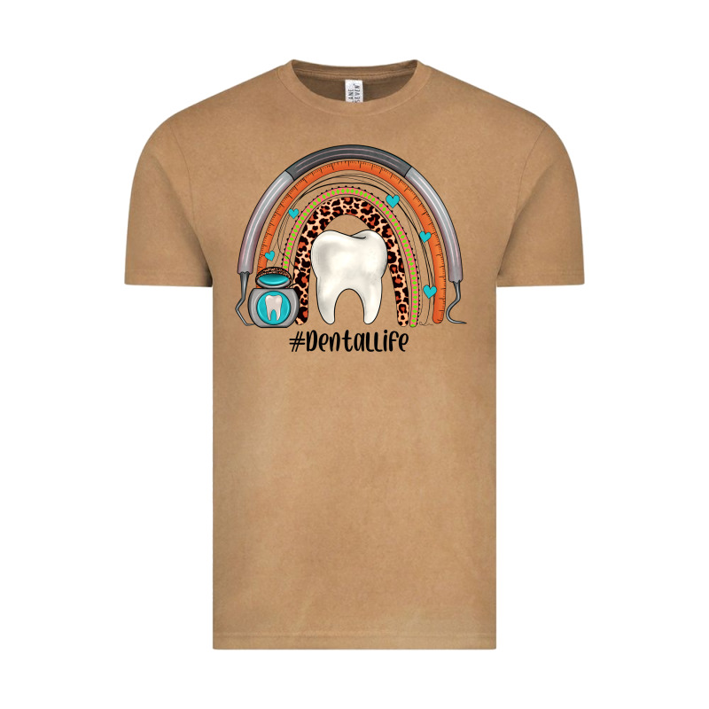 Dentallife Rainbow Vintage Tee by JahusDesignShop | Teevron