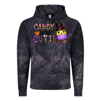 Cloud Black Candy Corn Cutie Vintage Hoodie - CowhideDigitalArt