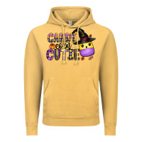 Vintage Mustard Candy Corn Cutie Vintage Hoodie - CowhideDigitalArt