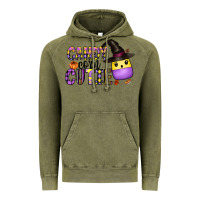 Vintage Olive Candy Corn Cutie Vintage Hoodie - CowhideDigitalArt