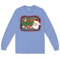 Colony Blue believe santa Long Sleeve Tee - AdoDesignShop