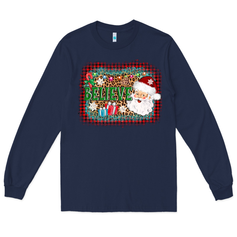Believe Santa Long Sleeve Tee by AdoDesignShop | Teevron