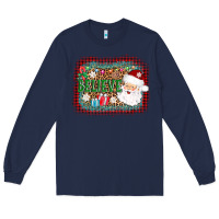 Navy believe santa Long Sleeve Tee - AdoDesignShop