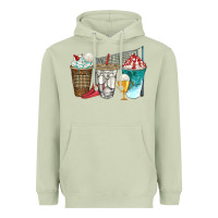 Matcha western volleyball coffee cups bbs Heavyweight Hoodie - BundleAndBundleShop